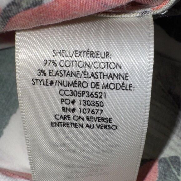 NWT Alice + Olivia Cailin Size XS Button Front Mini Dress in Tropical Sunrise - Picture 9 of 15